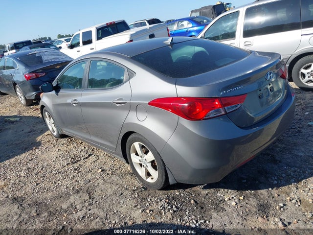 2012 HYUNDAI ELANTRA GLS VIN: 5NPDH4AE7CH127248