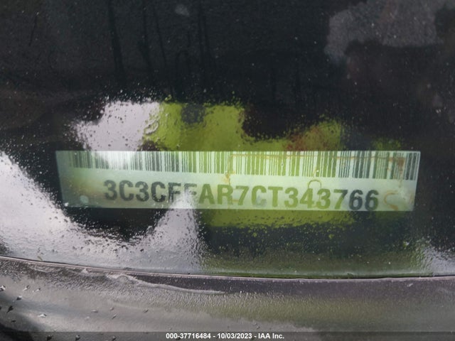 2012 FIAT 500 3C3CFFAR7CT343766 Photo 8