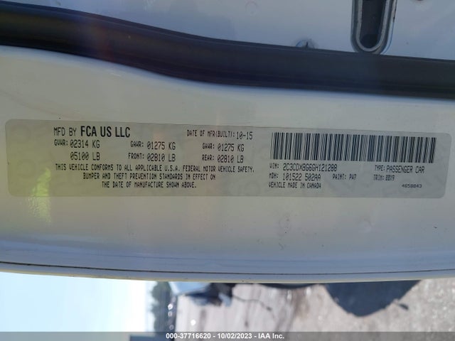 Dodge Charger Se 2016 2C3CDXBG6GH121288 Image 9
