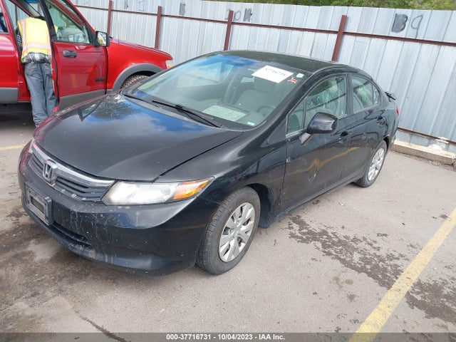2012 HONDA CIVIC SDN LX VIN: 2HGFB2F56CH336207