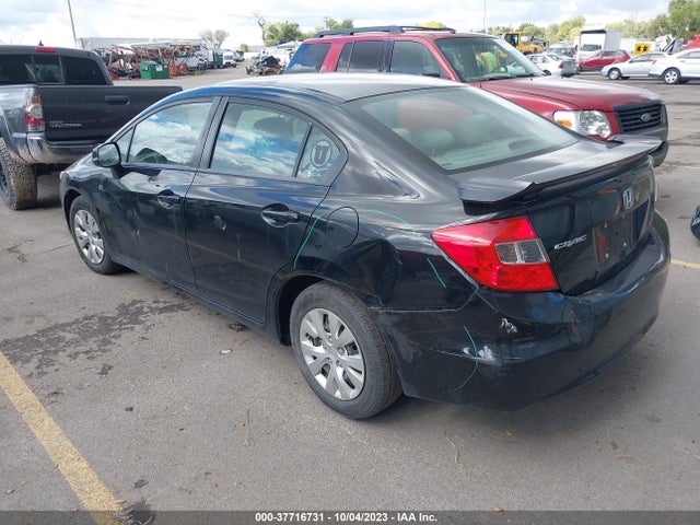 2012 HONDA CIVIC SDN LX VIN: 2HGFB2F56CH336207