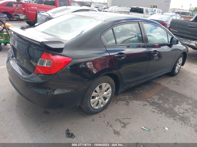 2012 HONDA CIVIC SDN LX VIN: 2HGFB2F56CH336207