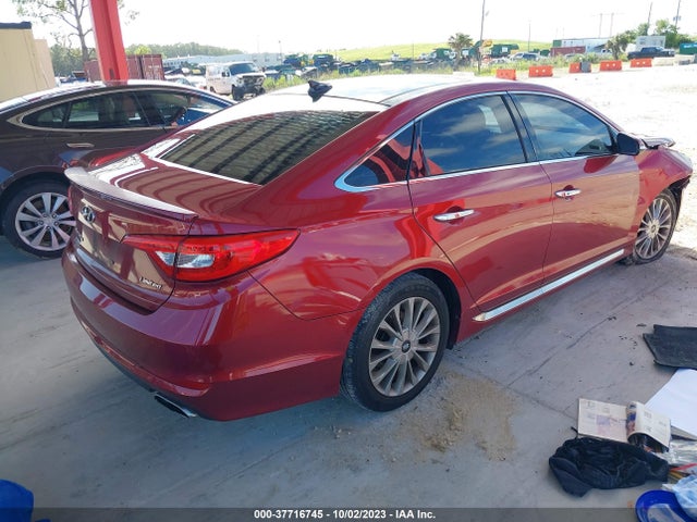 Hyundai Sonata 2.4l Limited 2015 5NPE34AF5FH014320 Image 4