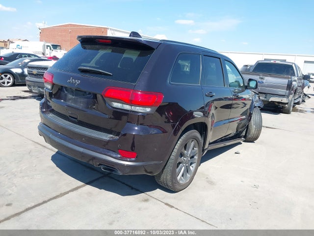 1C4RJECG8JC323027 Jeep Grand Cherokee High Altitude