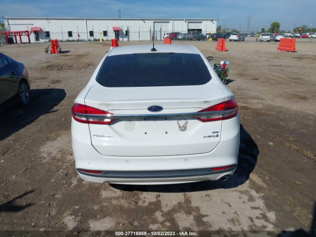 3FA6P0LU4JR160457 Ford Fusion Hybrid Se