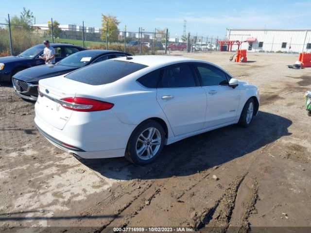 3FA6P0LU4JR160457 Ford Fusion Hybrid Se