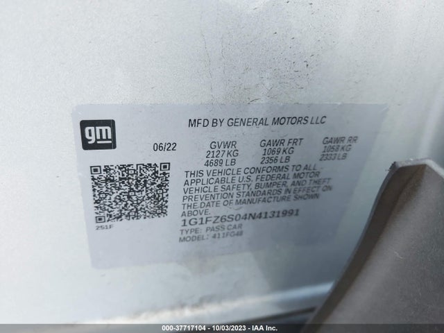 Chevrolet Bolt Euv Premier 2022 1G1FZ6S04N4131991 Image 9