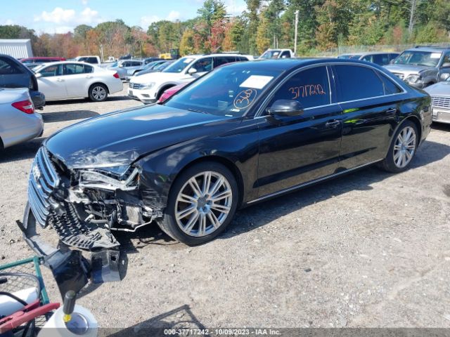 2014 AUDI A8 L WAURGAFDXEN003868 Photo 1