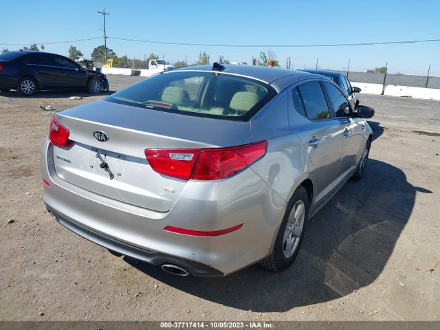 KIA Optima Lx 2014 KNAGM4A71E5523833 Image 4