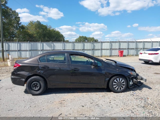 2013 HONDA CIVIC SDN LX VIN: 19XFB2F52DE034604