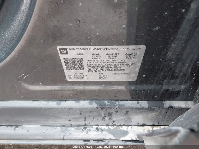GMC Terrain Slt 2020 3GKALPEVXLL155398 Image 9