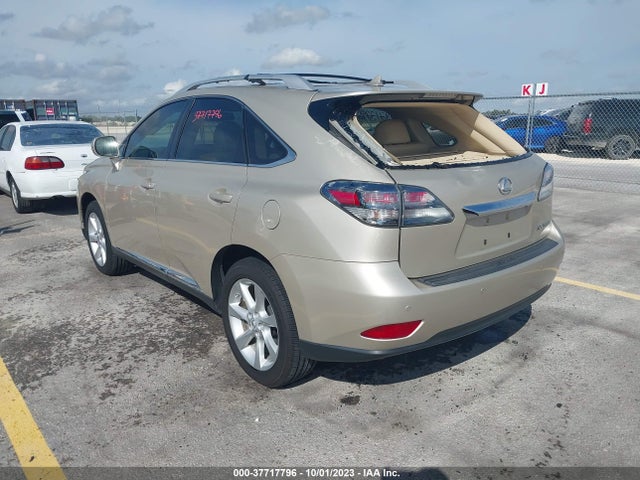 2012 LEXUS RX 350 VIN: 2T2ZK1BAXCC076974