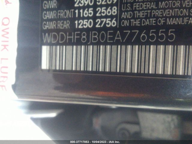 2014 MERCEDES-BENZ E-CLASS WDDHF8JB0EA776555 Photo 8