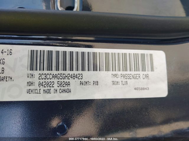 2C3CCAAG5GH248423 Chrysler 300 Anniversary Edition