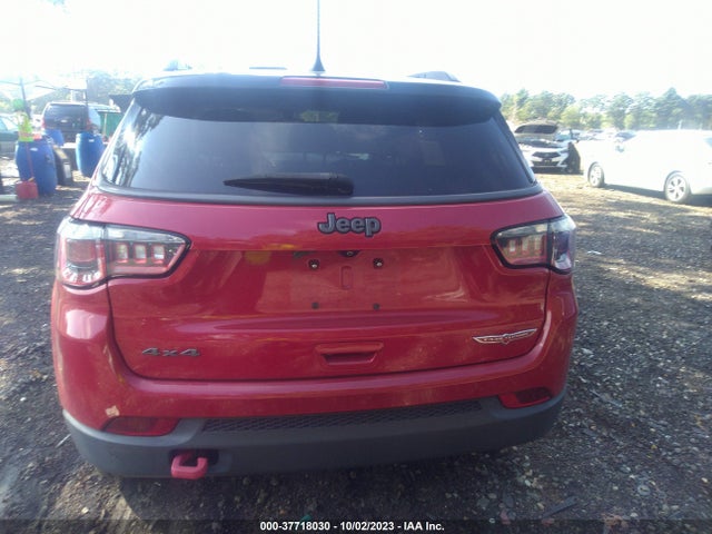 2018 JEEP COMPASS TRAILHAWK VIN: 3C4NJDDB6JT419495
