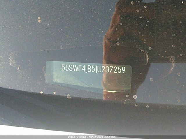 55SWF4JB5JU237259 Mercedes-Benz C-class C 300