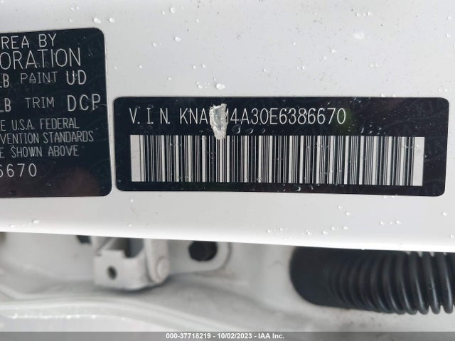 KIA RIO LX 2014 KNADM4A30E6386670 Image 9