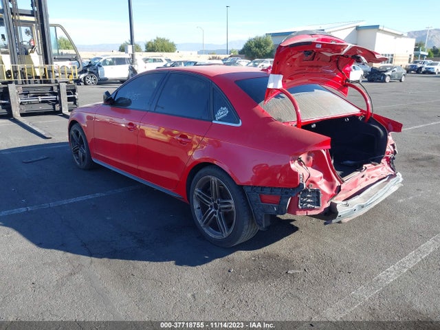 2011 AUDI S4 PRESTIGE VIN: WAUKGAFL1BA116250
