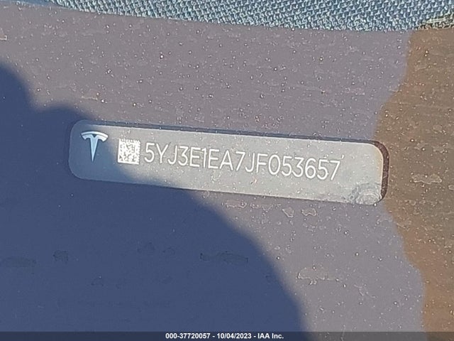 Tesla Model 3 Range Battery 2018 5YJ3E1EA7JF053657 Image 9