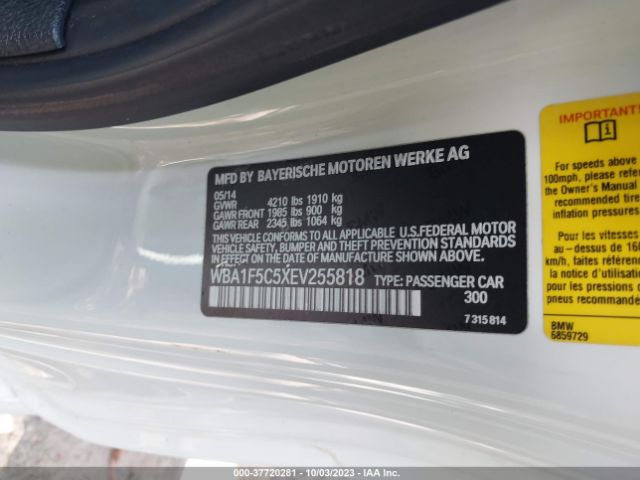 WBA1F5C5XEV255818 BMW 2 Series 228i
