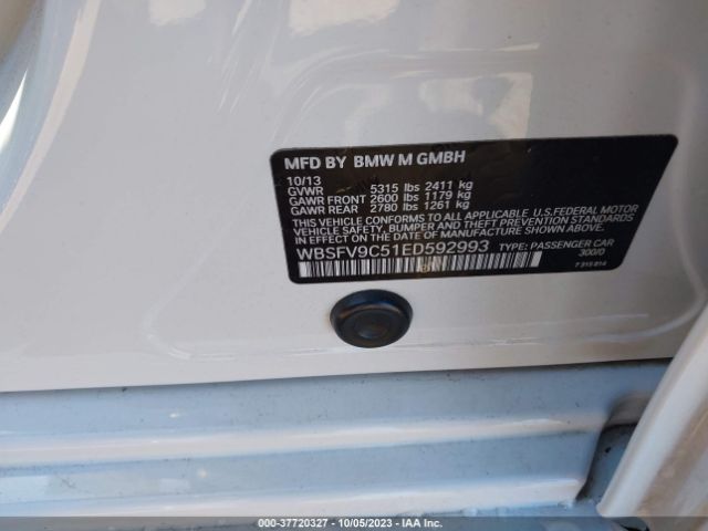 WBSFV9C51ED592993 BMW M5