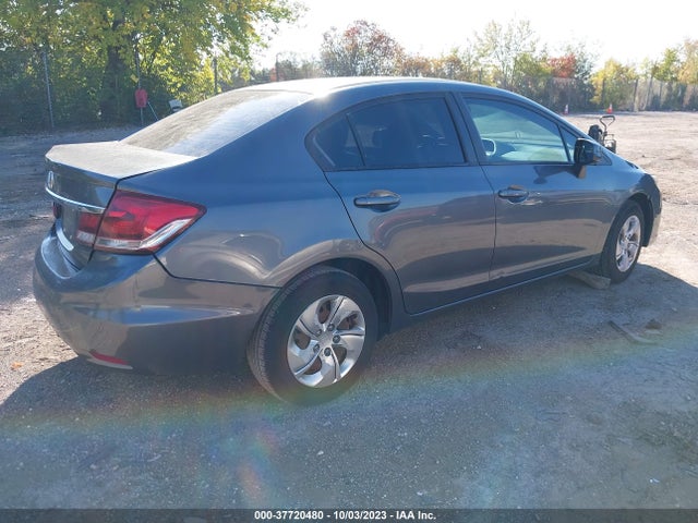 2013 HONDA CIVIC SDN LX VIN: 19XFB2F58DE004412
