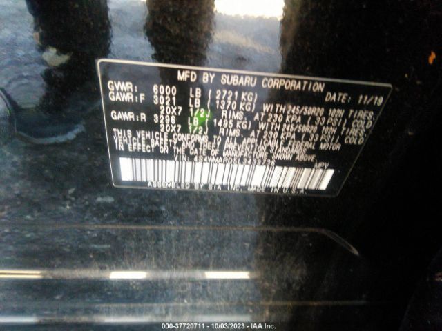 4S4WMARD5L3439736 Subaru Ascent Touring