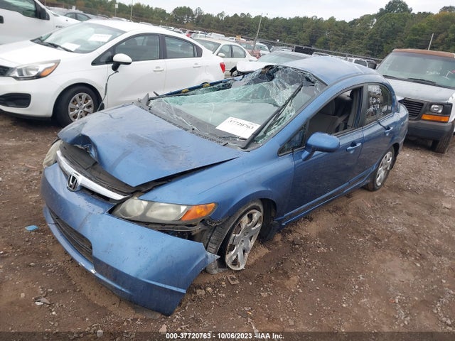 2007 HONDA CIVIC SDN LX VIN: 1HGFA16517L108945