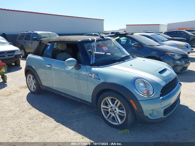 2014 MINI CONVERTIBLE WMWZP3C55ET706847 Photo 0
