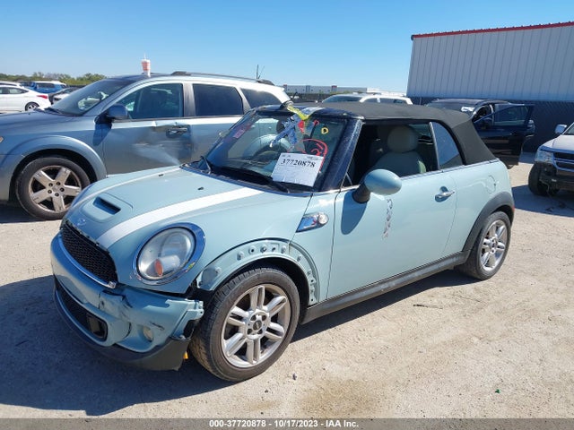 2014 MINI CONVERTIBLE WMWZP3C55ET706847 Photo 1