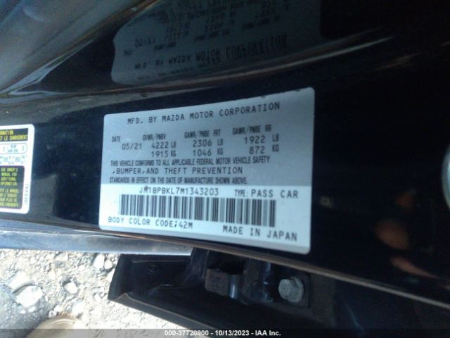 2021 MAZDA MAZDA3 HATCHBACK JM1BPBKL7M1343203 Photo 8