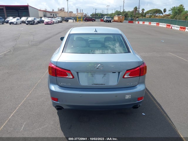2009 LEXUS IS 250 VIN: JTHBK262995101186