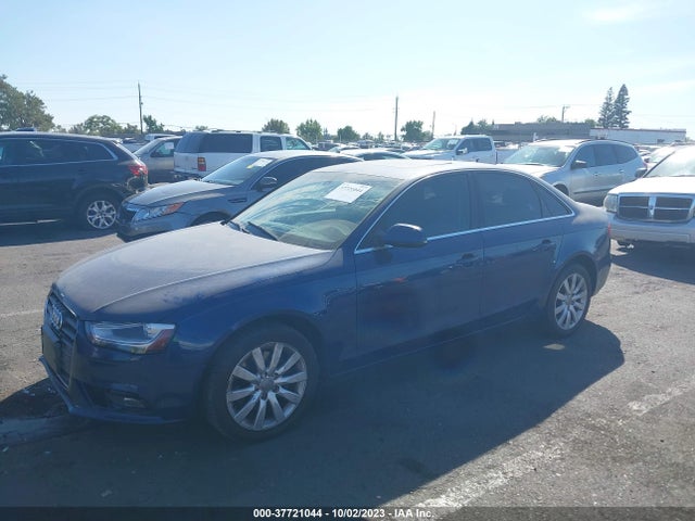 2013 AUDI A4 PREMIUM VIN: WAUAFAFL4DA123209
