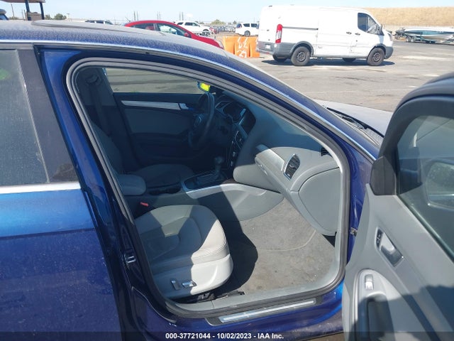 2013 AUDI A4 PREMIUM VIN: WAUAFAFL4DA123209