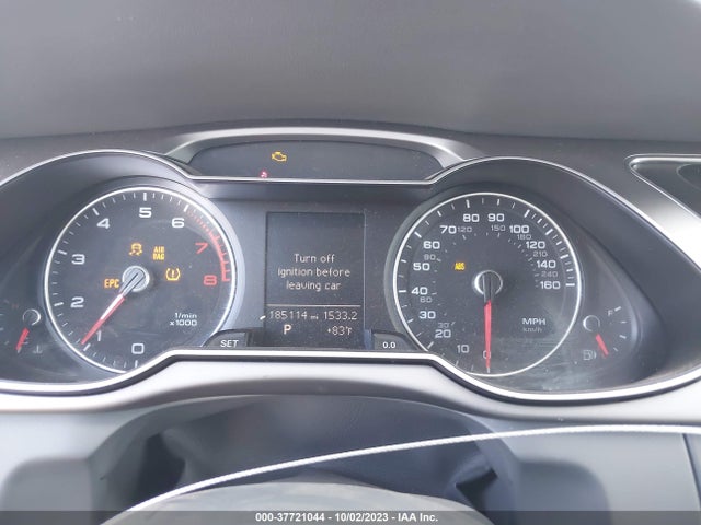 2013 AUDI A4 PREMIUM VIN: WAUAFAFL4DA123209