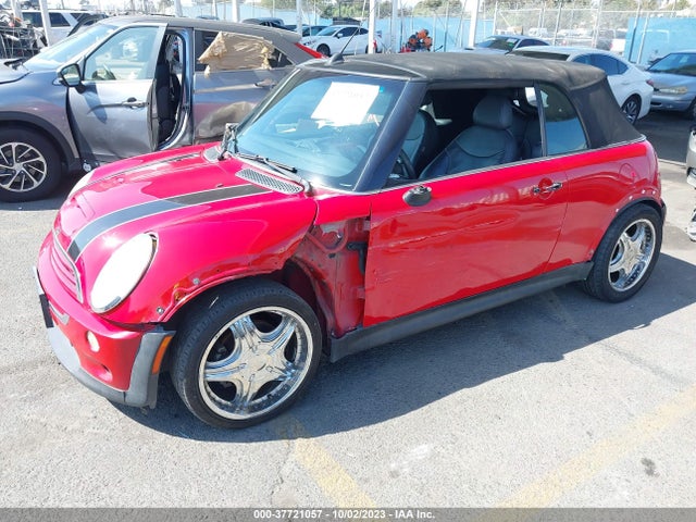 2005 MINI COOPER CONVERTIBLE WMWRH33495TF81696 Photo 1