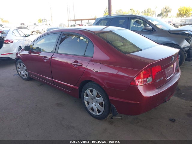 2006 HONDA CIVIC LX VIN: 1HGFA16586L137888
