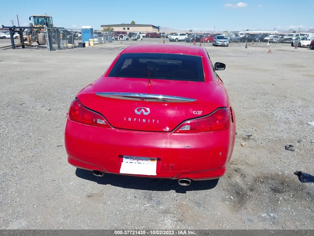 2009 INFINITI G37 CONVERTIBLE BASE VIN: JNKCV66E69M722159