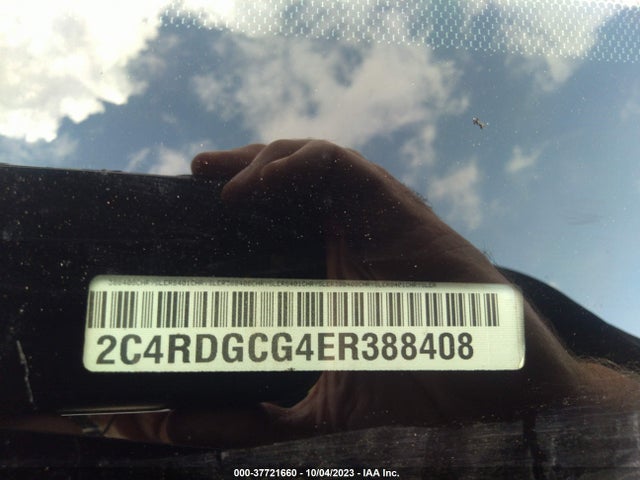 2014 DODGE GRAND CARAVAN SXT VIN: 2C4RDGCG4ER388408