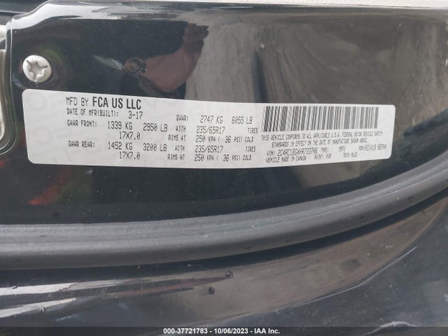 2C4RC1BGXHR733706 Chrysler Pacifica Touring-l