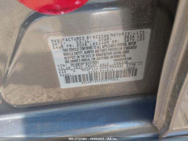 3N1AB7AP1GY279061 Nissan Sentra Sr/sl/s/sv/fe+ S