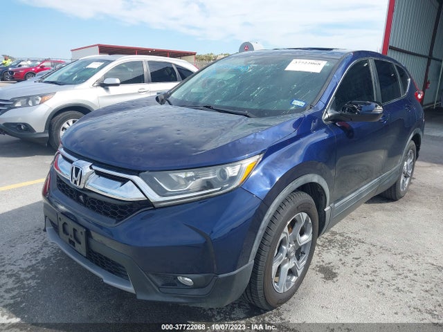 Honda Cr-v Ex-l 2018 7FARW1H85JE005045 Image 2