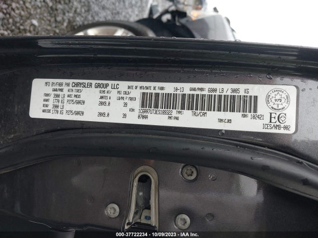 1C6RR7UT3ES189322 RAM 1500 Sport