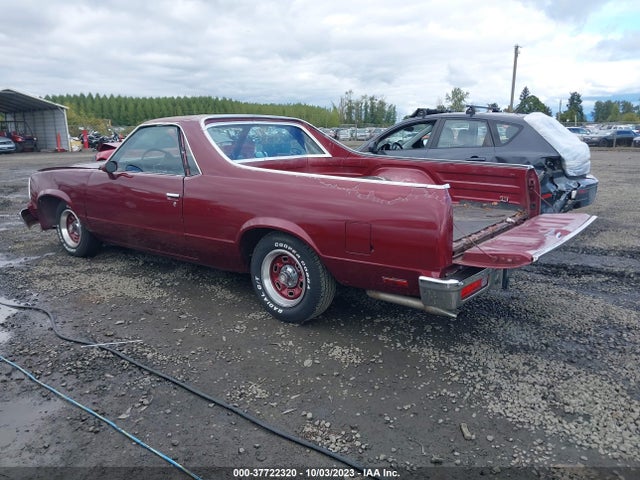 1980 CHEVROLET EL CAMINO VIN: 1W80HAR402265