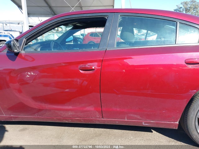 2022 DODGE CHARGER SXT RWD VIN: 2C3CDXBG1NH133152