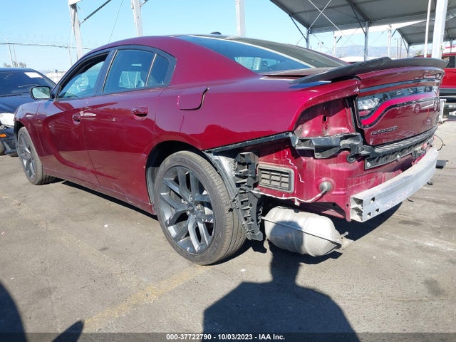 2022 DODGE CHARGER SXT RWD VIN: 2C3CDXBG1NH133152