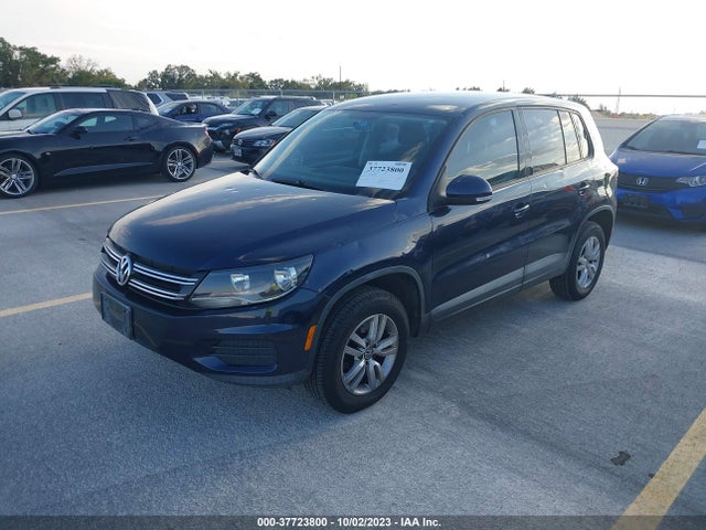 2013 VOLKSWAGEN TIGUAN S VIN: WVGAV7AX6DW543166