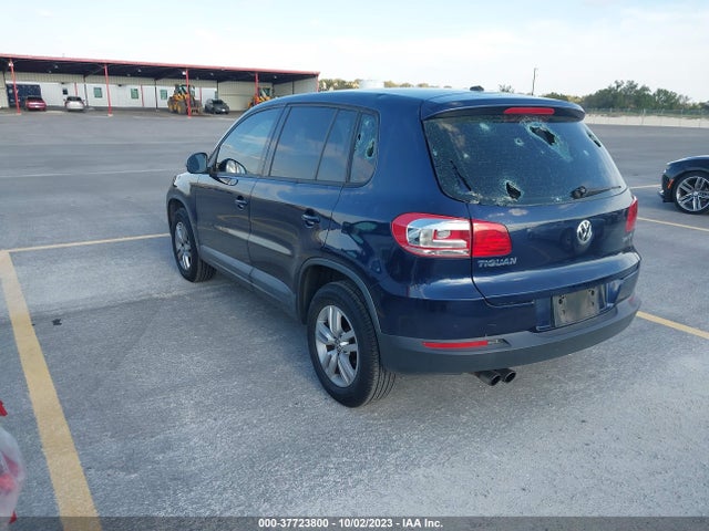 2013 VOLKSWAGEN TIGUAN S VIN: WVGAV7AX6DW543166