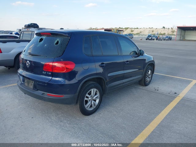 2013 VOLKSWAGEN TIGUAN S VIN: WVGAV7AX6DW543166