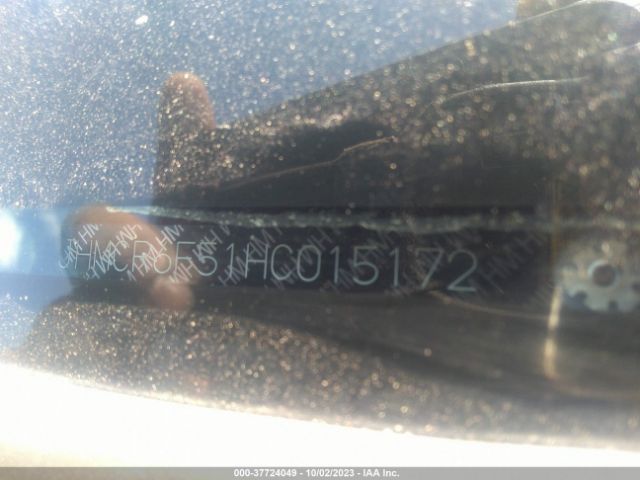 JHMCR6F51HC015172 Honda Accord Hybrid Ex-l